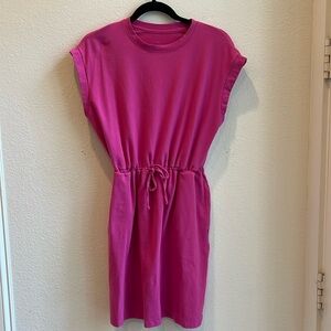 Target “a new day” cotton mini dress. Fuschia pink. Size M.   Great condition!